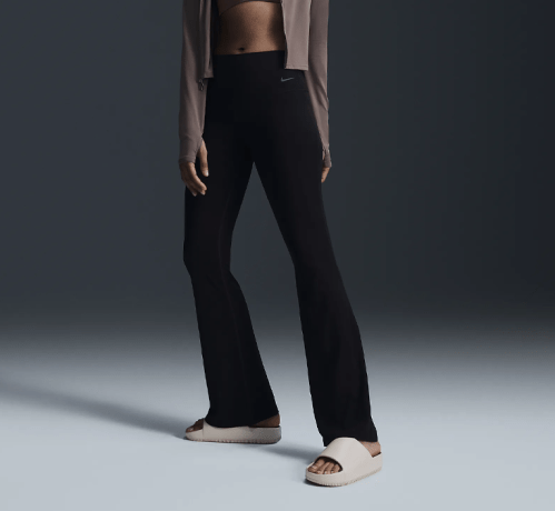 High-Waisted Flared Leggings