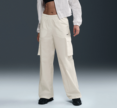Mid-Rise Cargo Pants